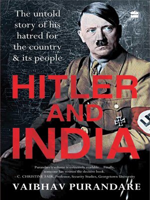 cover image of Hitler and India